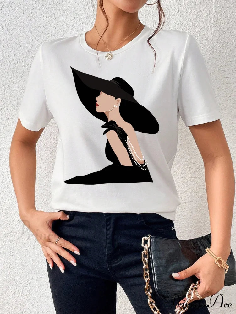 Figure Graphic Tee White / XS