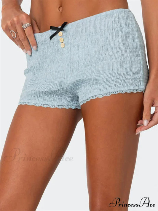 Firm Arrow Patchwork Lace Brief short-250223