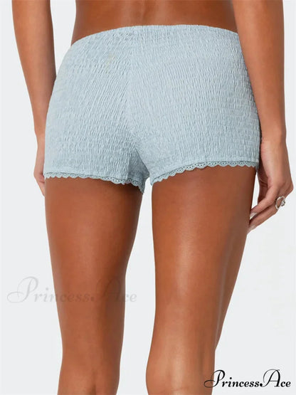 Firm Arrow Patchwork Lace Brief short-250223