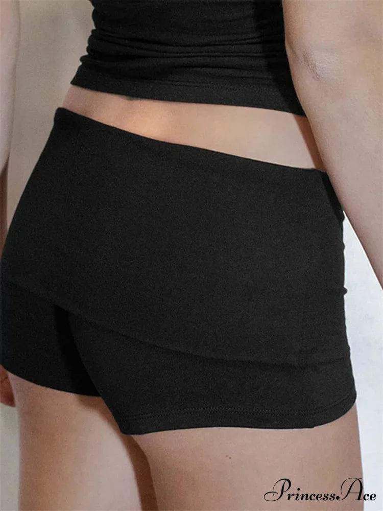 Firm Stretchy Short with a Lower Waist short-250223