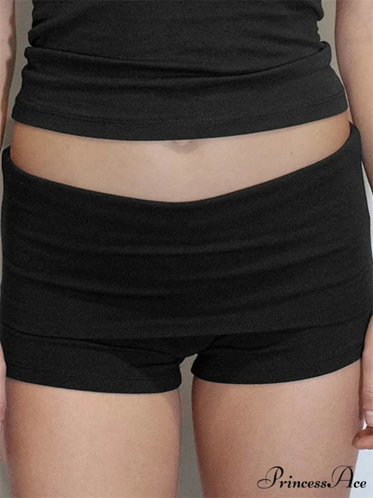 Firm Stretchy Short with a Lower Waist short-250223