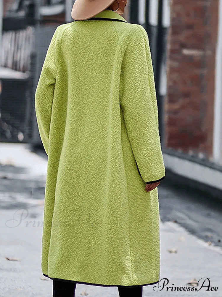 Fleece Charming Solid Coat