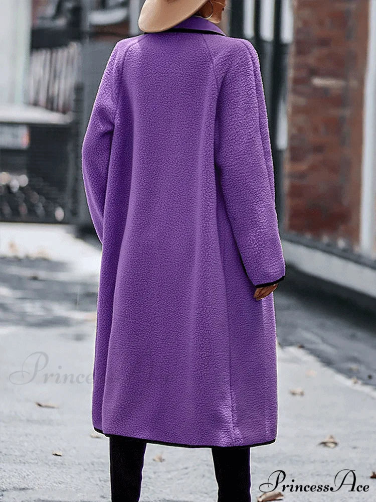 Fleece Charming Solid Coat