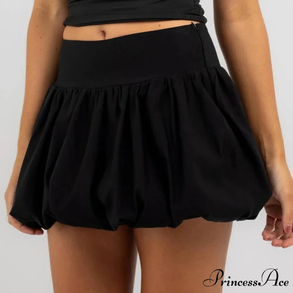 Flexible Flounce Billowy Balloon Skirt skirts-250223