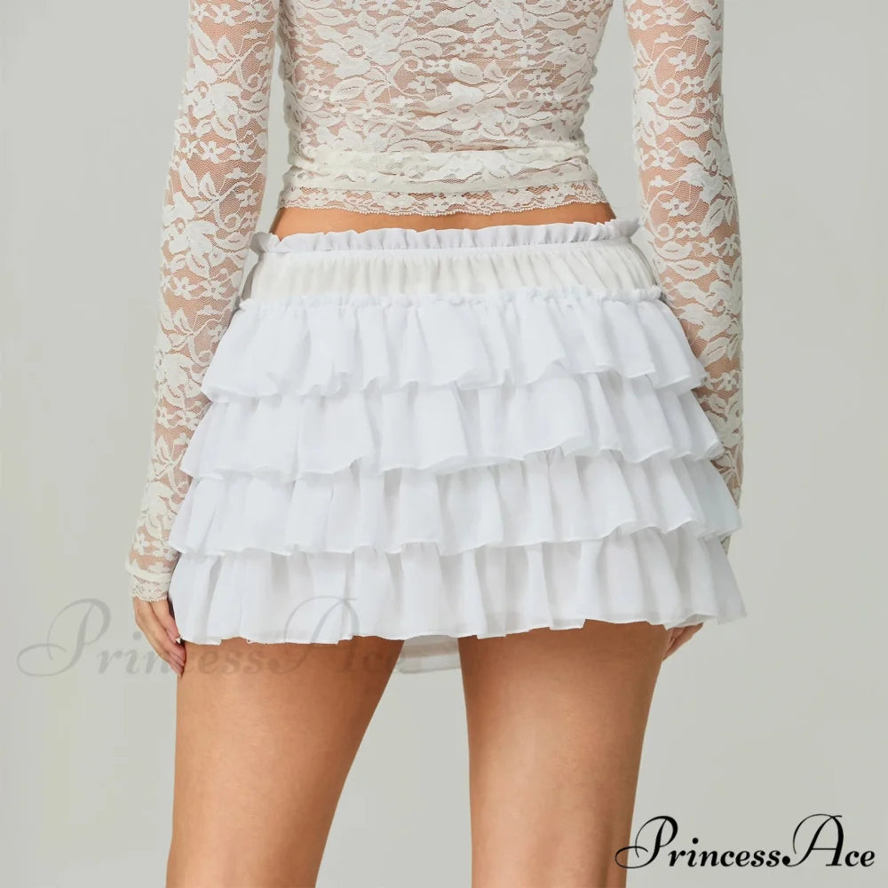 Flexible Stratified Firm Summer Skirt skirts-250223