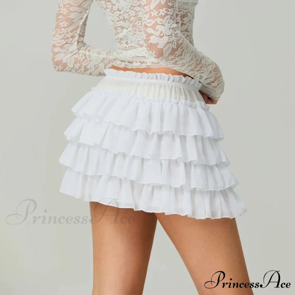 Flexible Stratified Firm Summer Skirt skirts-250223