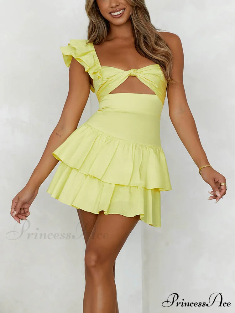 Floral Elegant Mini Dress