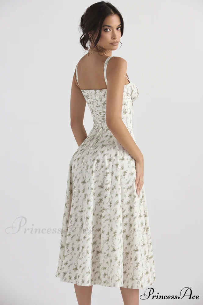 Floral Elegant Print Sundress