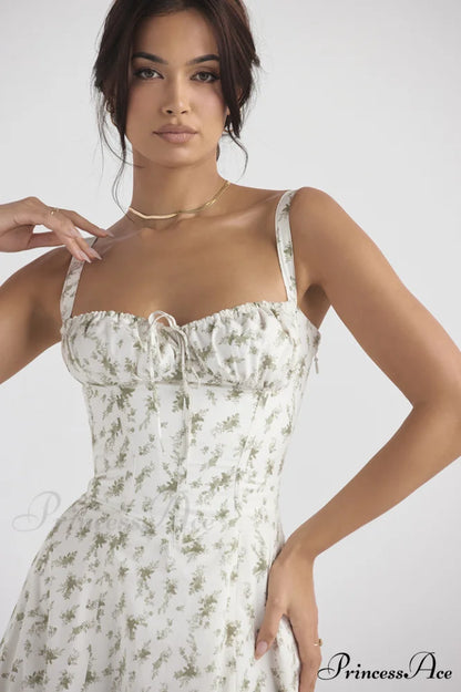Floral Elegant Print Sundress
