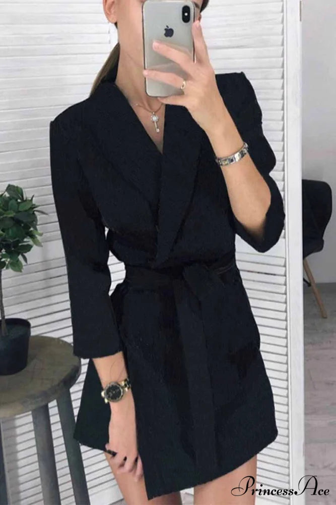 Florcoo Sexy Lace Trendy Sling Halter Mini Dresses S / Black