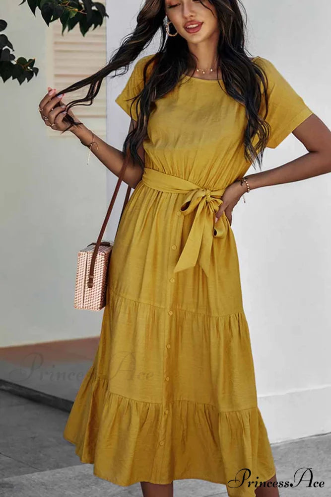 Florcoo White Print Trendy Long Sleeves Mini Dress