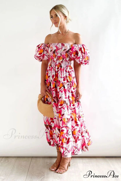 Flossy Elegant Midi Dress