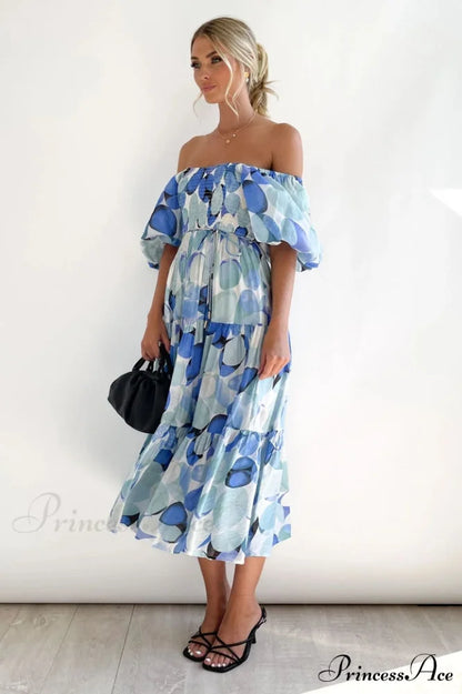 Flossy Elegant Midi Dress