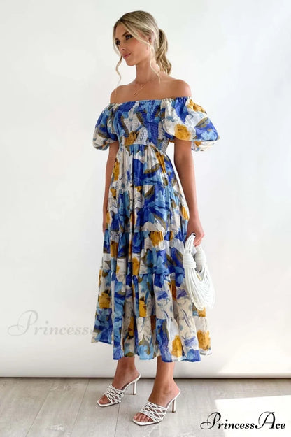 Flossy Elegant Midi Dress