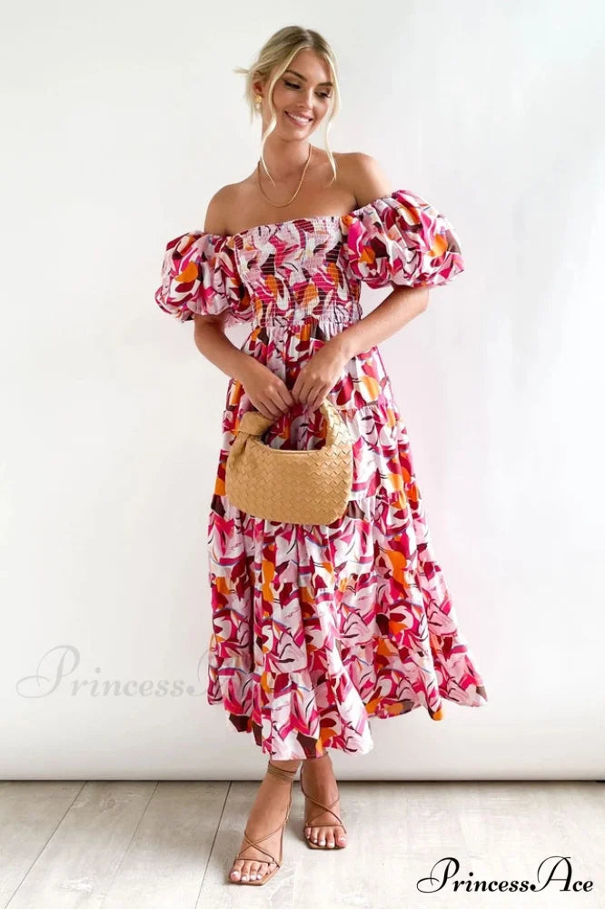 Flossy Elegant Midi Dress S / 10#