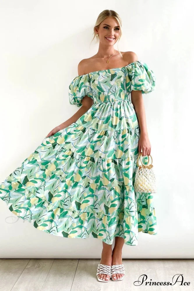 Flossy Elegant Midi Dress S / 11#