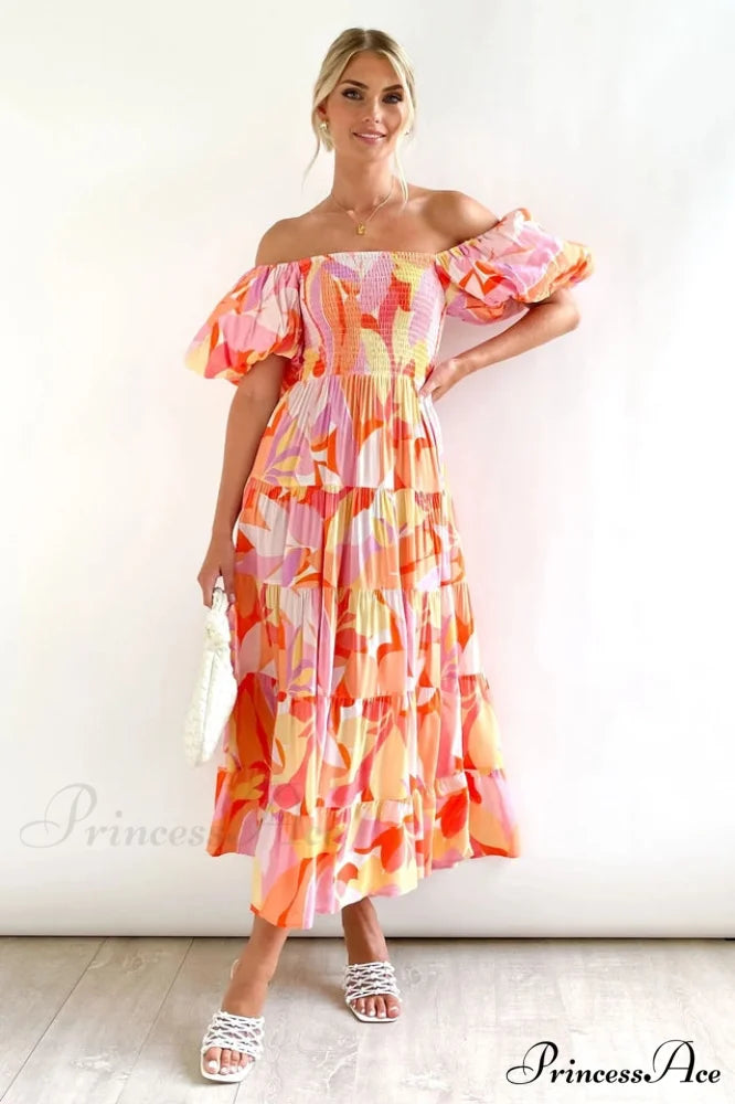 Flossy Elegant Midi Dress S / 2#