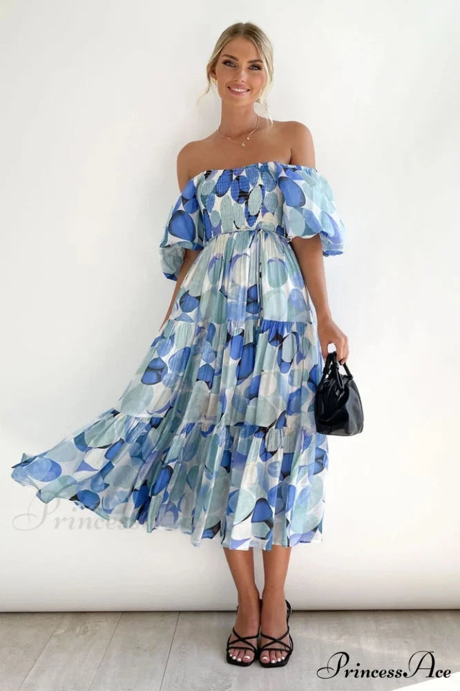 Flossy Elegant Midi Dress S / 3#