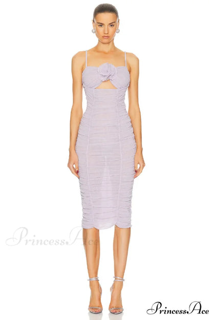Flower Bloom Stylish Midi Dress