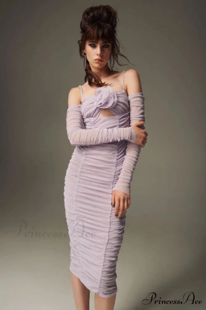 Flower Bloom Stylish Midi Dress