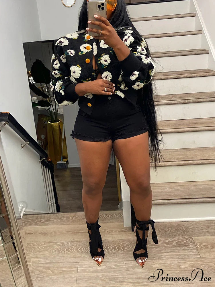 Flower Charming Layer Necklace