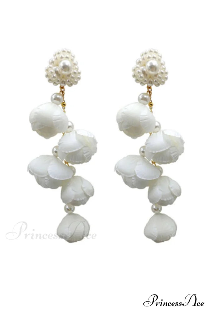 Flower Elegant Drop Earrings