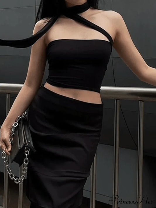 Flower Embellish Sheer Trendy Mesh Cropped Tank Top