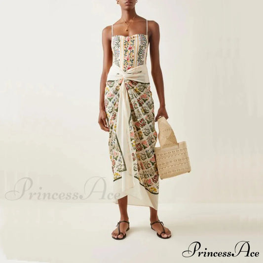 Flower Single Beach Swimsuit One Piece onepiece-250223