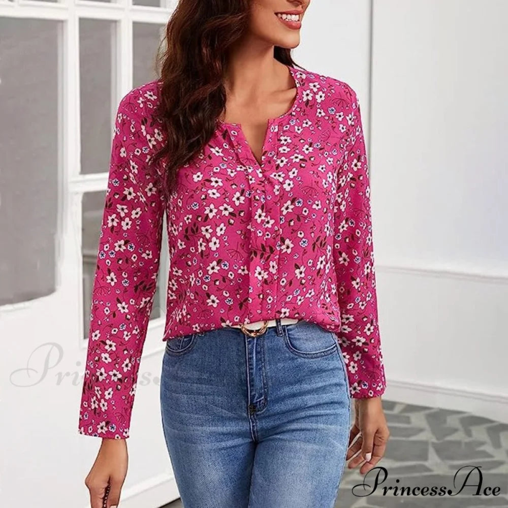 Flowered Blouse