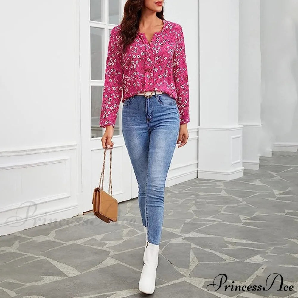 Flowered Blouse