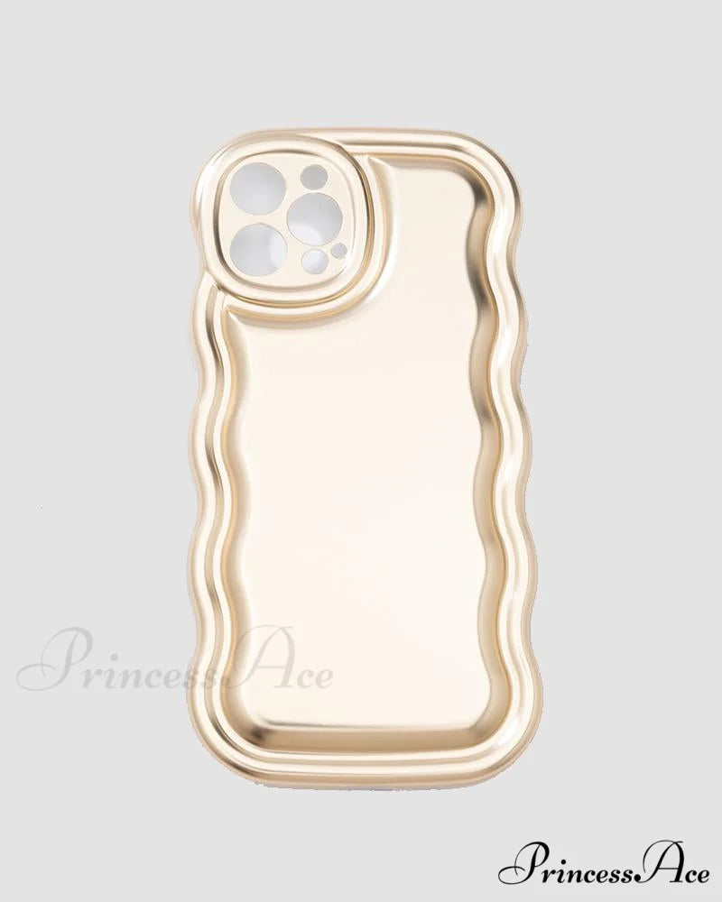 for Cielo Case Wave iPhone Golden / iPhone14
