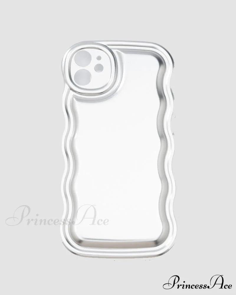 for Cielo Case Wave iPhone Silver / iPhone14