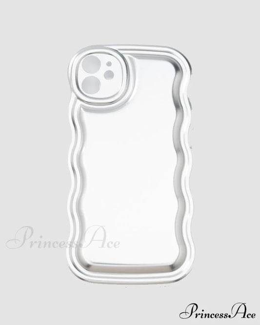 for Cielo Case Wave iPhone Silver / iPhone14