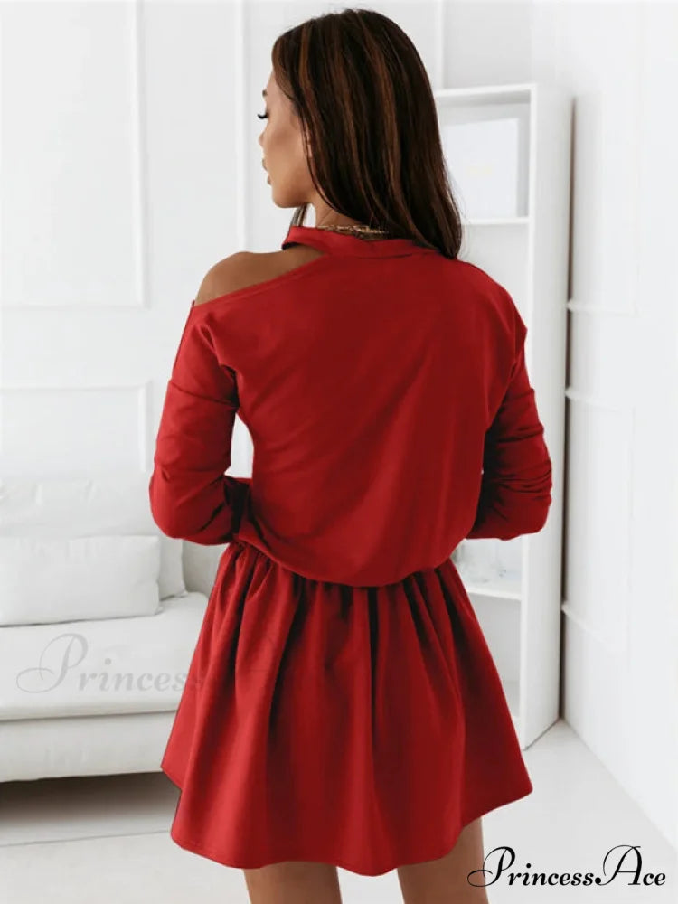 for Off Shoulder Solid Arm Gown Long Color Women