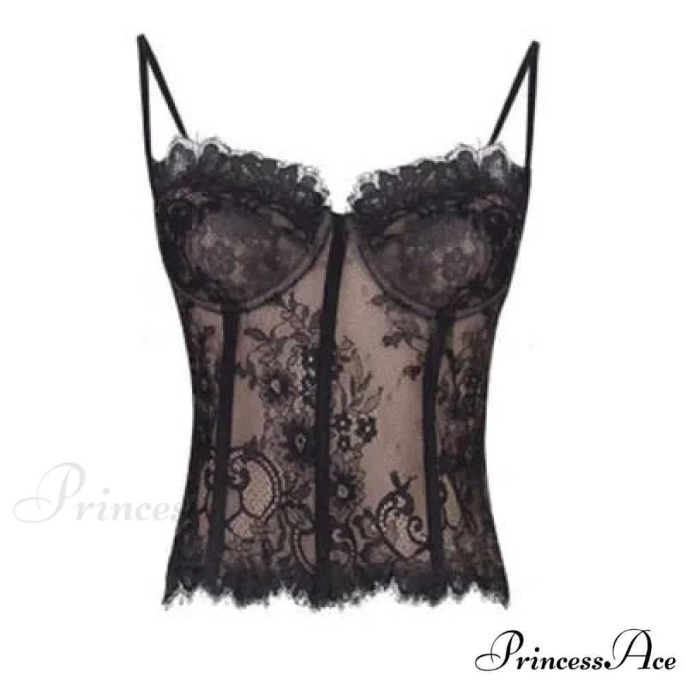 French Warm-Season Blouse Sling Retro Mujer Slimming Arm Blusas Women Mesh Sexy Top Long De Lace Shorts Elegant Set