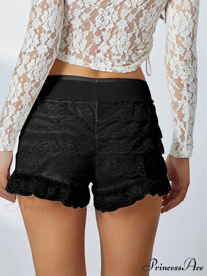 Frilly Frilled Confidentiality Guard Brief short-250223