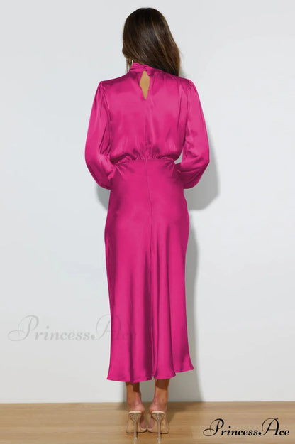 From The Source Charming High Neck Bridal Dress
