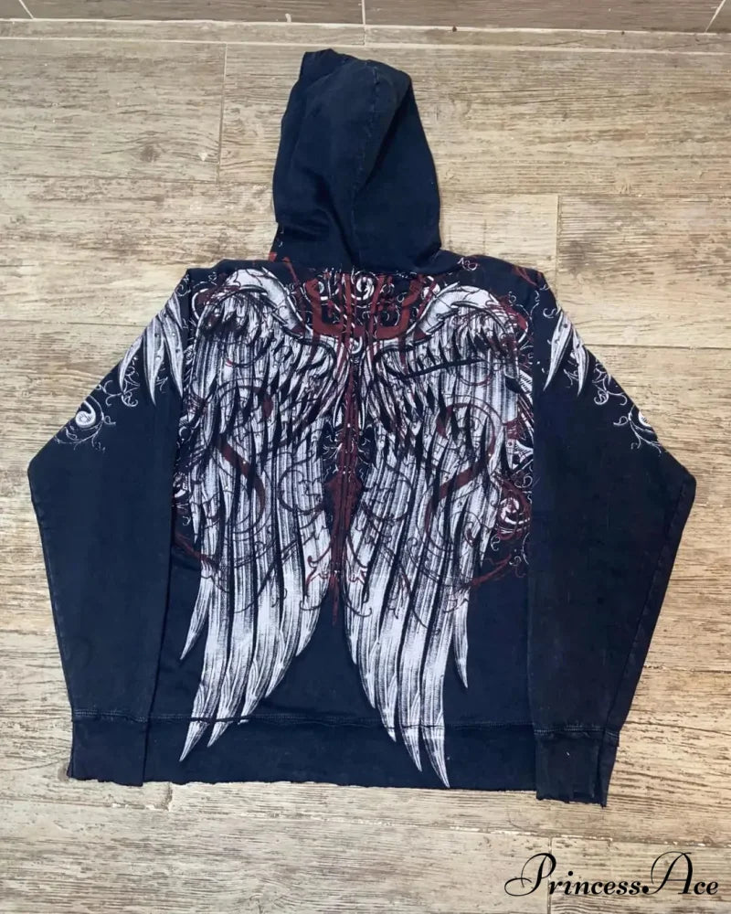 Functional Pleat Hoodie black 1 / S hoodies-241228