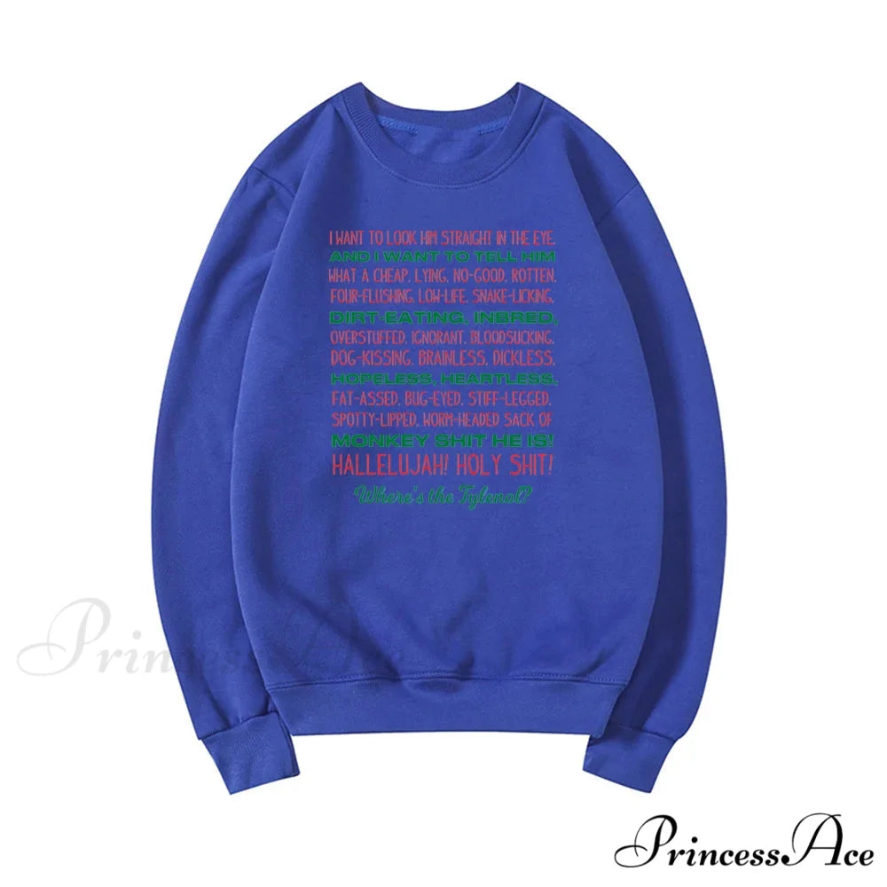 Funny Griswold Family Vacation Retro Unisex Christmas Hoodie Blue / S Christmas Hoodies-L