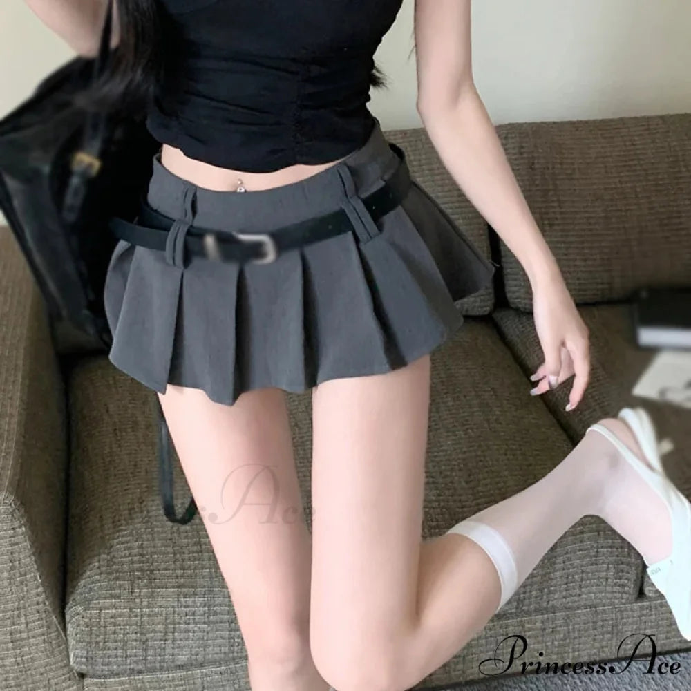 Gathered Cinched Celebration Waist Skirt skirts-250223