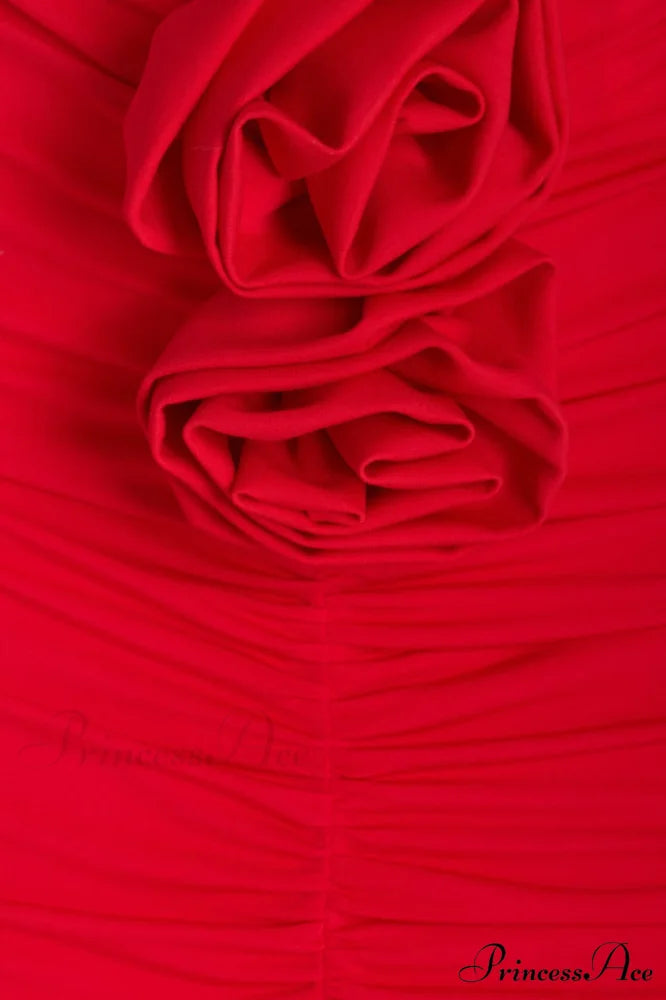 Genevieve Rose Stylish Ruched Dress