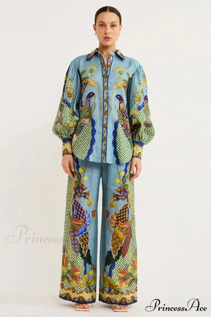 Gilly Shirt Stylish + Pant Set