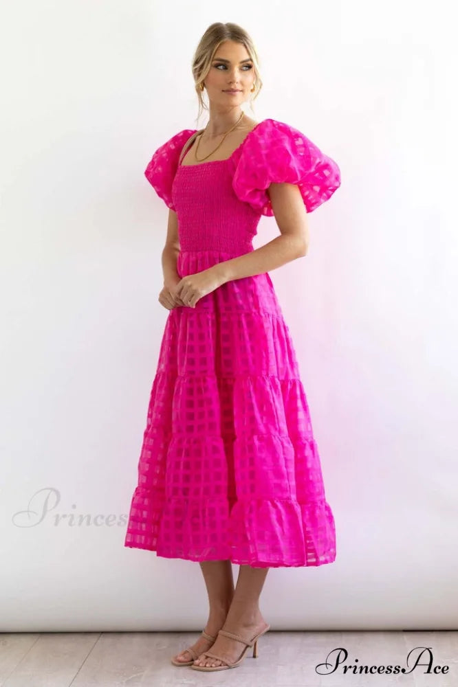 Gin Elegant Midi Dress