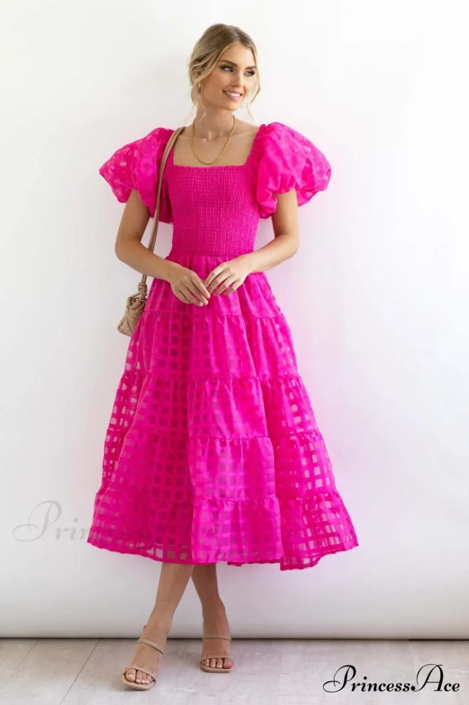 Gin Elegant Midi Dress