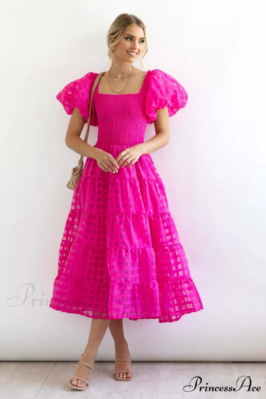 Gin Elegant Midi Dress