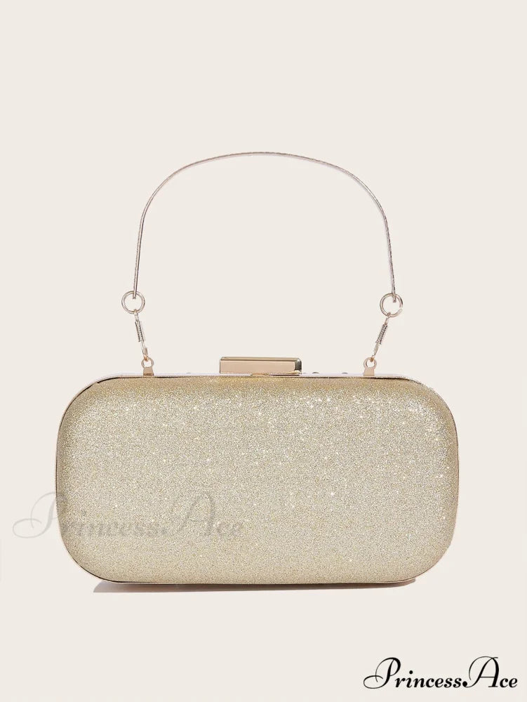 Glossy Velvet Stylish Banquet Marriage Clutch Bag clutchbag-250126