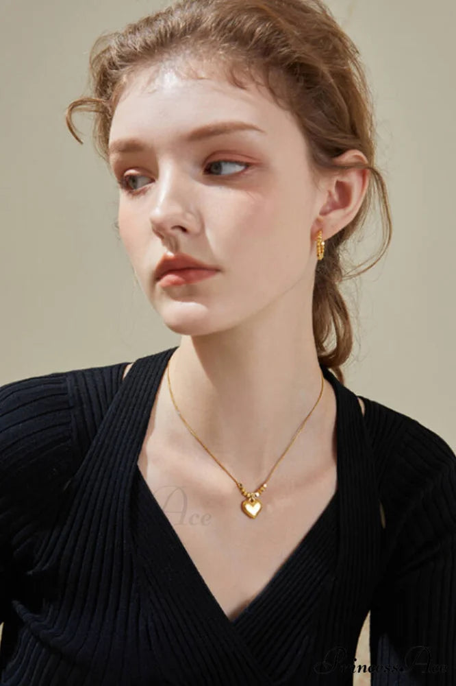 Gold Sugar Stylish Cube Hoops Gold