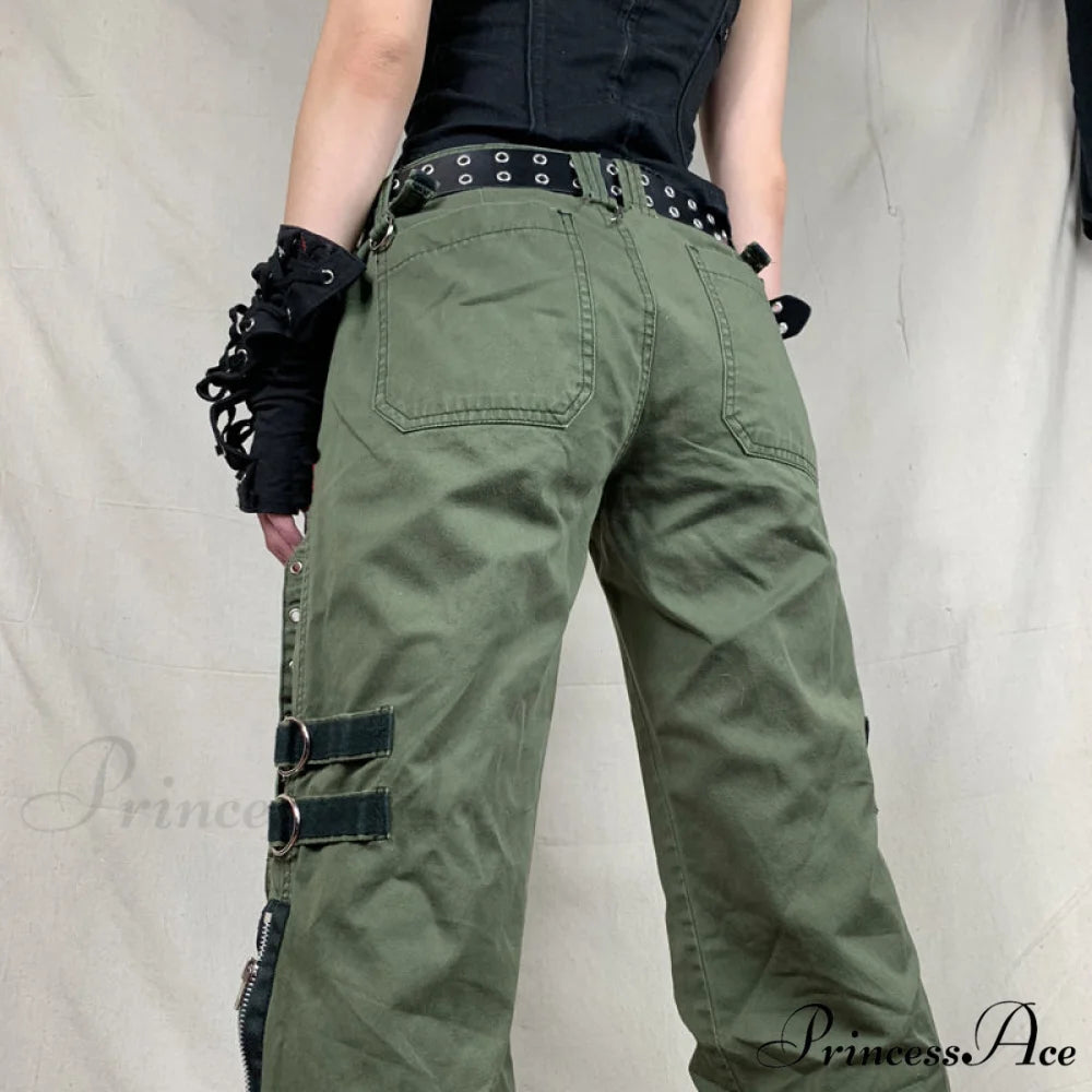 Gothic Punk Baggy Vintage Trousers