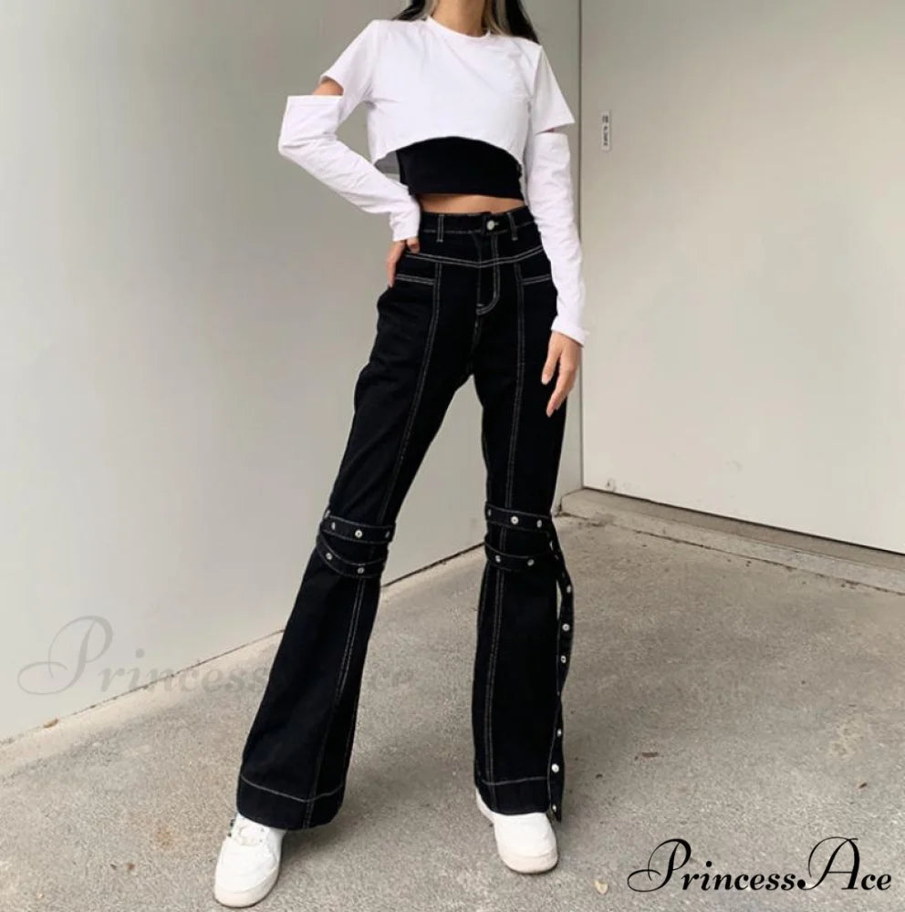 Gothic Punk Hip Hop Harajuku Baggy Cargo Pants