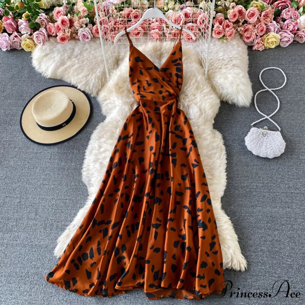 Gown Spaghetti Backless V Women Neck Tank Full-Length Robe Sexy Party Strap Female Long Dresses Festive Warm-Season